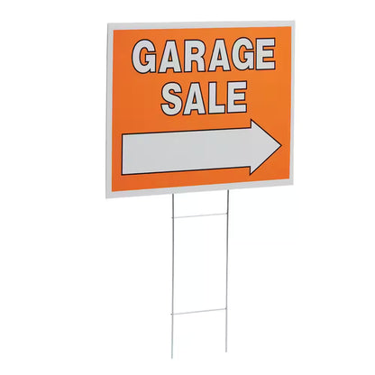 Garage Sale Yard Sign Kit (614-Piece)