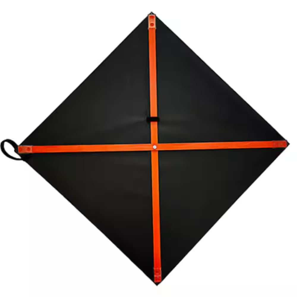 48 In. Roll up Sign-Flagger Symbol