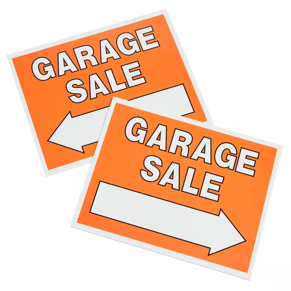 Garage Sale Yard Sign Kit (614-Piece)