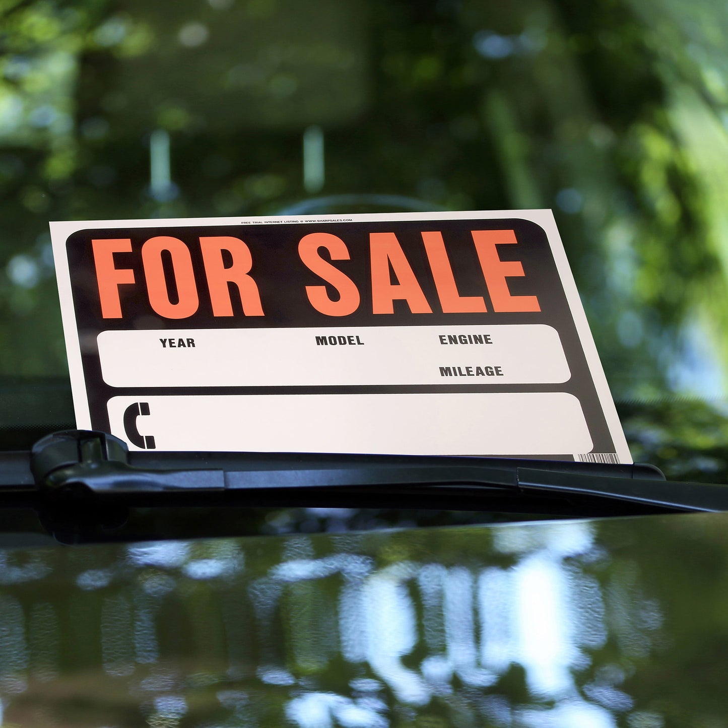 Hy-Glo Series SP-112 Jumbo Identification Sign, for Sale, Fluorescent Orange Legend, Plastic