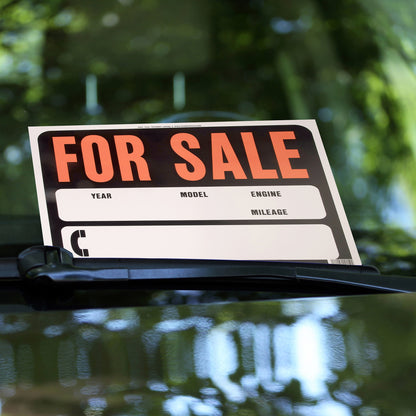 Hy-Glo Series SP-112 Jumbo Identification Sign, for Sale, Fluorescent Orange Legend, Plastic