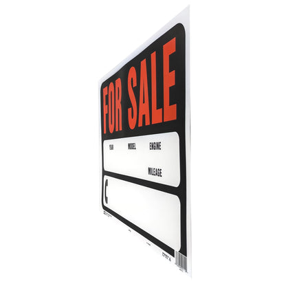 Hy-Glo Series SP-112 Jumbo Identification Sign, for Sale, Fluorescent Orange Legend, Plastic