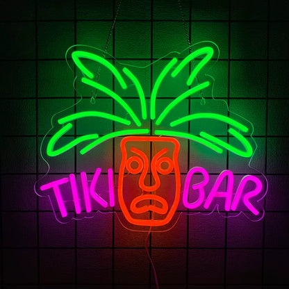 Bar Series Led Neon Signs, Mask Personality Icons, Used in Rooms, Clubs, Bars, Game Rooms, Theme Parties, Man Caves Art Decor.