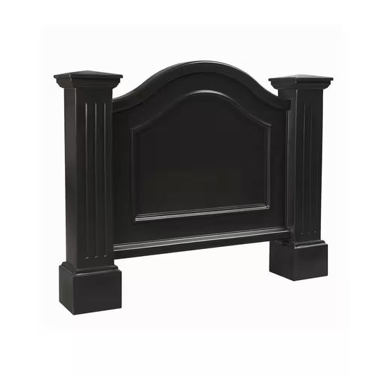 Nantucket 32 In. X 40 In. Black Polyethylene Address Sign